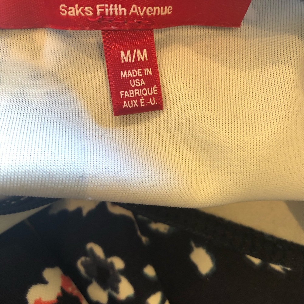 SAKS FIFTH AVENUE SKATER DRESS SLEEVELESS M - Picture 14 of 14